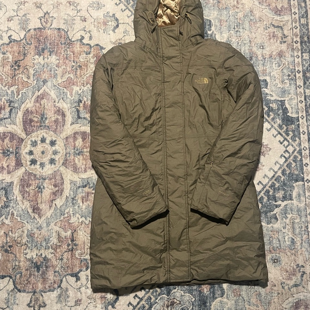 The North Face Khaki Hooded Jacket
